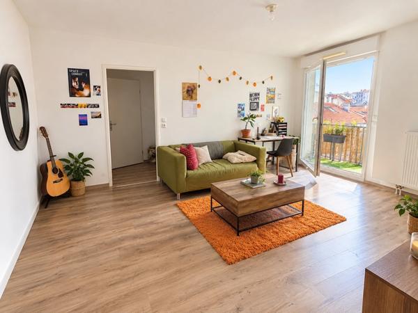 Appartement à vendre 2 pièces, balcon et parking REIMS (51)