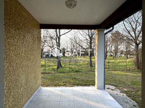 Maison de plain pied 4 chambres 105 m2