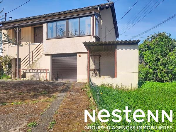 A vendre : Maison sur sous sol avec jardin  - a Flacé (71000)