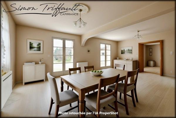 Maison à vendre 4 pièces BEAUFAY (72)