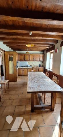 VIC-FEZENSAC, maison de ville en pierre et jardin.