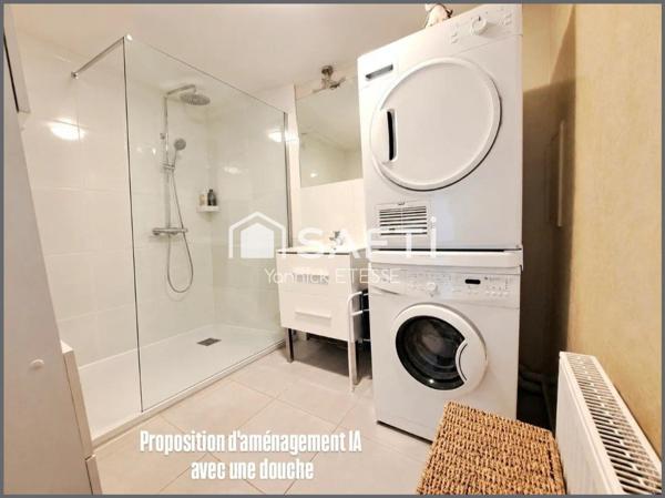 Le confort d'un appartement moderne et le plaisir d'une terrasse sur jardin !