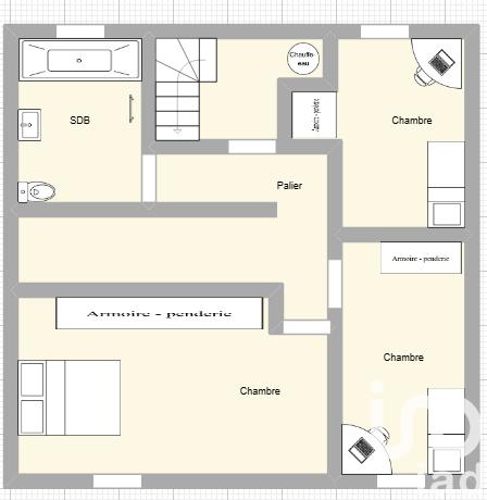 Maison à vendre 6 pièces 100 m² Saint-Germain-lès-Arpajon