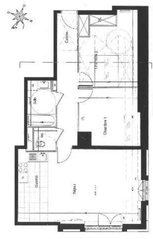 Appartement 3 pièces - 73 m²