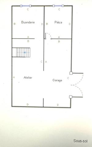 Nouveauté A VENDRE AMILLY 45200 - MAISON 72 m2 , SOUS-SOL, TERRAIN 1220 m2