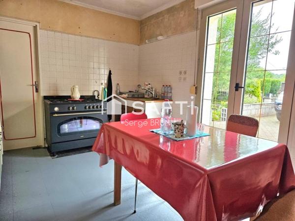 Pavillon  plain pied de 90 m² sur 11 ares de terrain