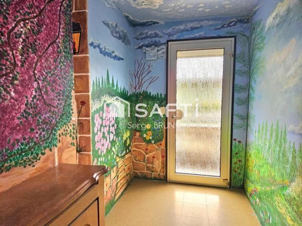 Pavillon  plain pied de 90 m² sur 11 ares de terrain