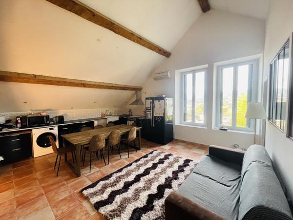 Appartement atypique – Dernier étage – Vue exceptionnelle