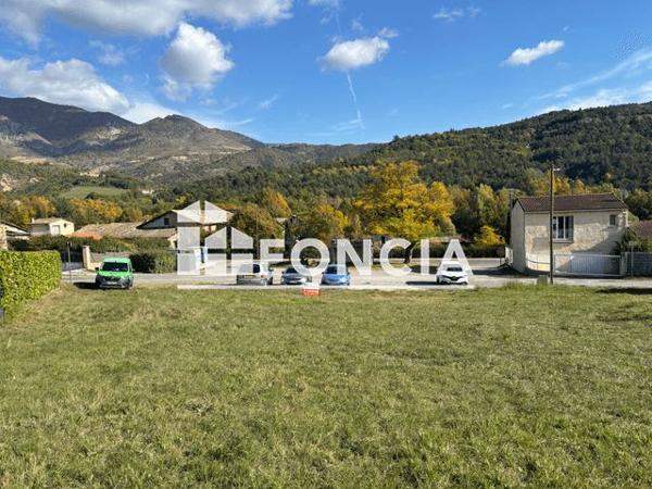 À vendre Terrain 618 m² - Thoard 04380