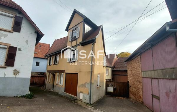 Maison de ville 4 pièces, authentique à Rosheim