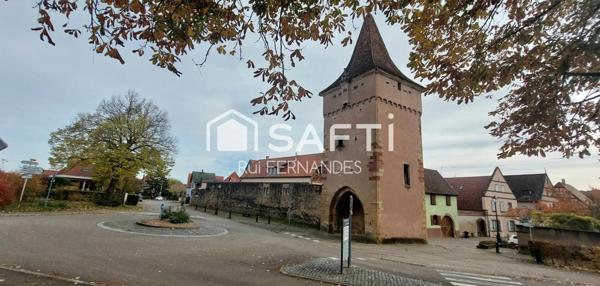 Maison de ville 4 pièces, authentique à Rosheim