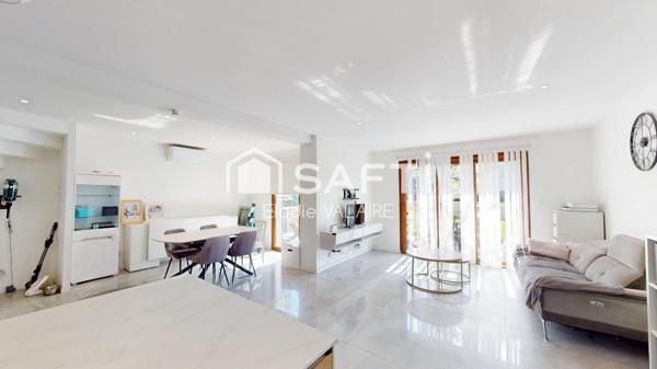 Maison mitoyenne 5 pièces – 93 m² – Jardin – Garage – Proche commodités