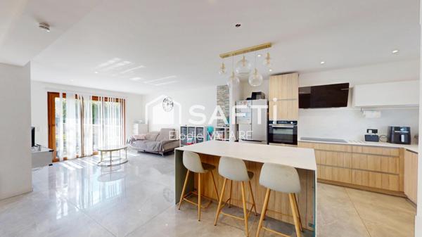 Maison mitoyenne 5 pièces – 93 m² – Jardin – Garage – Proche commodités