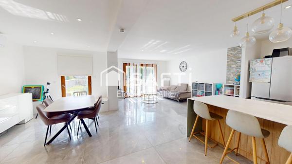 Maison mitoyenne 5 pièces – 93 m² – Jardin – Garage – Proche commodités