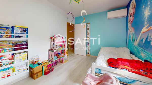 Maison mitoyenne 5 pièces – 93 m² – Jardin – Garage – Proche commodités