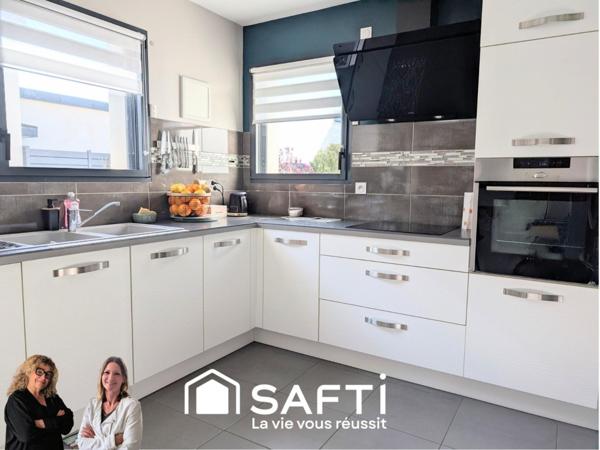 Maison contemporaine, confortable et lumineuse