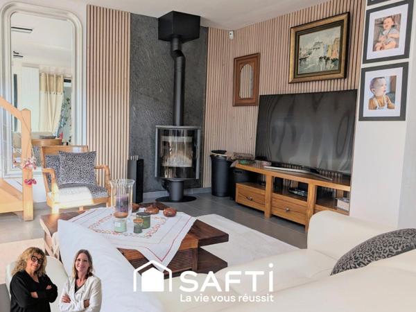 Maison contemporaine, confortable et lumineuse