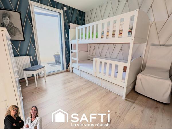 Maison contemporaine, confortable et lumineuse