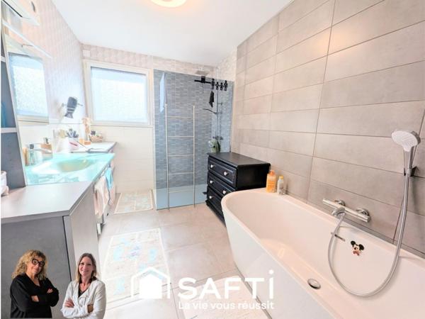 Maison contemporaine, confortable et lumineuse