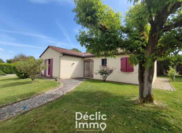 Vente pavillon Barbezieux saint hilaire, 88m² 5 pièces 144 450€ avec garage