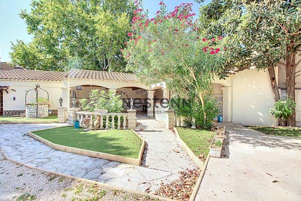 Vitrolles Nord, maison 7 pièces avec 5 chambres sur plus de 1000m² de terrain