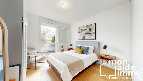 Beau T2 de 44m² + terrasse et parking aux normes PMR