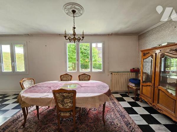 A VENDRE Maison individuelle sur sous-sol complet à restaurer, à AMFREVILLE-LA-MI-VOIE (76920),...
