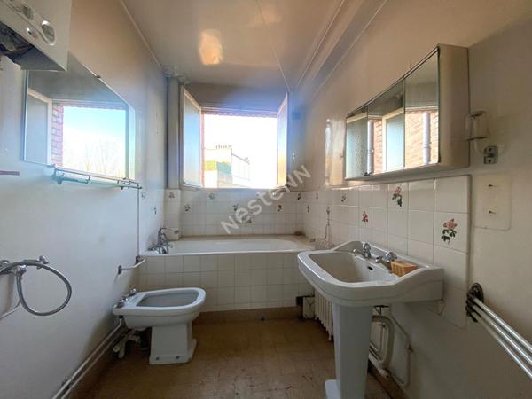 Asnières Bécon/Flachat 4 pièces 78 avec balcon et box