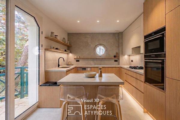 Villa d’architecte avec vue mer et roof-top à La Baule – Quartier Grands Hotêls