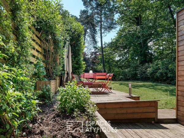 Maison d’architecte ossature bois en immersion dans la nature
