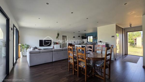 Venez vite découvrir ce magnifique bien située, dans un lieu dit, proche de BRUX 86, environnement calme, proche de la national 10 et à cinq minutes de couhé et commerces

Ce magnifique bien immobilier est composé:

REZ-DE-CHAUSSÉE :
- Entrée spacieuse, avec de nombreux rangement et dressing 
- Salon/séjour/ salle à manger de 57 m²
- Cuisine de 12 m², aménagée, fonctionnelle, ouverte  sur le salon, et équipée, avec îlot central, rangement, plaque, hotte, frigo américain, cave à vin.
- Deux chambres de 10 m² chacune avec placard.
- Salle d'eau
-Un wc séparé
- Un bureau
- Une suite parentale, grand dressing, salle d'eau et toilette, accès à la terrasse.
- Un grand garage avec buanderie, cellier et espace de rangement dans les combles au dessus du garage.

EXTÉRIEUR:
- Ce superbe bien immobilier est implanté sur une parcelle de terrain de 19056 m² environ, arborés et clôturé en partie.
- Une parcelle peut être exploitée en fermage ou à votre convenance.
- Terrasse exposée sud

PARTIES TECHNIQUES:
- Chauffage: pompe à chaleur, pas de clim
- Passage vide sanitaire
- Construite en 2019
- Fosse septique conforme
Une visite?