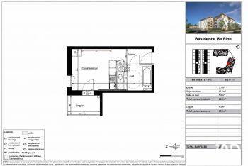 Location studio 23 m² Melun