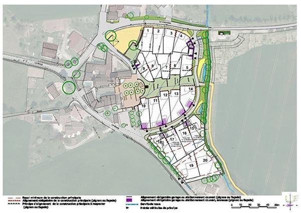 Sainte Croix,Terrain de 374 m²