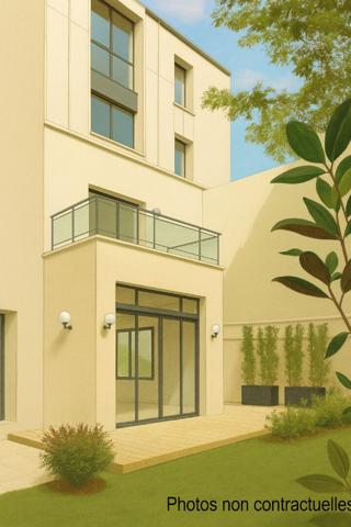 Maison de ville  avec  jardin, terrasse et parking