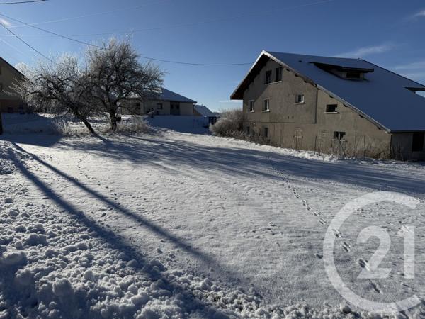 Terrain à vendre  650 m2 BUGNY - 25