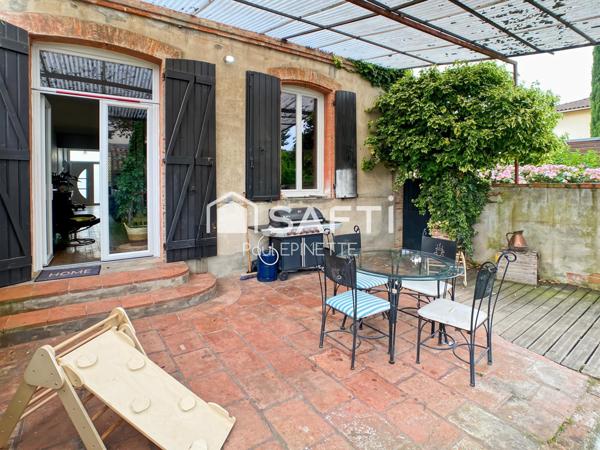 Maison de caractère 5 chambres 200m2 avec garage et jardin