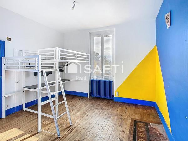 Maison de caractère 5 chambres 200m2 avec garage et jardin