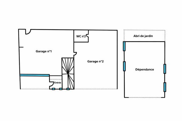Maison Toulon  4 pièces 100 m2  avec dépendance sur un terrain de 1000m²