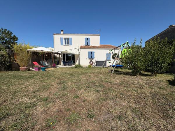 Maison Marsilly proche commerces, 4 chambres et vaste jardin sans vis-à-vis