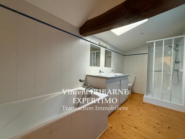 Saintes (17100) Maison Type Charentaise, Garage, Grange et Jardin