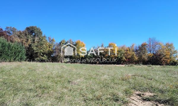 Très grand terrain viabilisé à Castelsarrasin