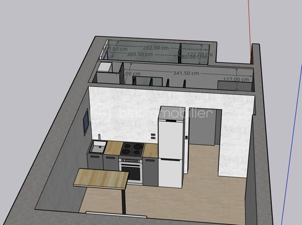 Appartement de 26,50 m²