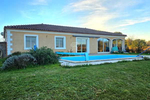 Eauze (32800) Villa de plain-pied,120m² 5 pièces, vue dégagée et excellent DPE