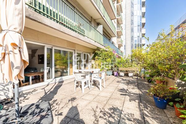 Appartement 75013 Paris 3 pièce(s) 53m² terrasse 40m²