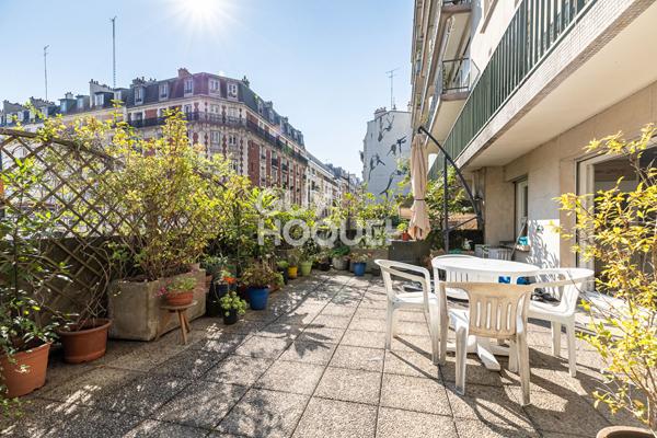 Appartement 75013 Paris 3 pièce(s) 53m² terrasse 40m²