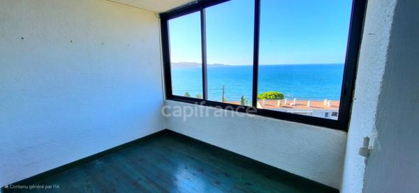 Vue mer panoramique sur le golfe de Saint-Florent – Appartement T3 avec loggia, cave et parking