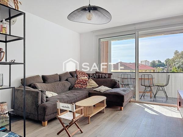 F3 au calme dernier étage vue mer