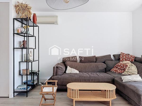 F3 au calme dernier étage vue mer