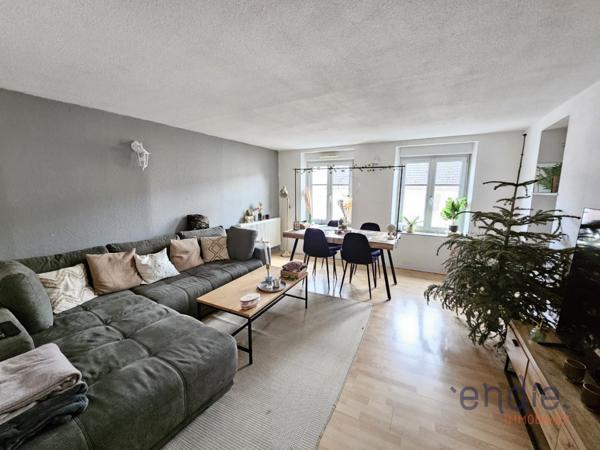À LOUER – T3 de 80 m² au cœur d’Héricourt