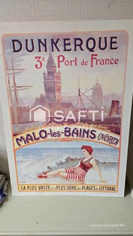 Appartement 100m² 3 chambres possibilité 4